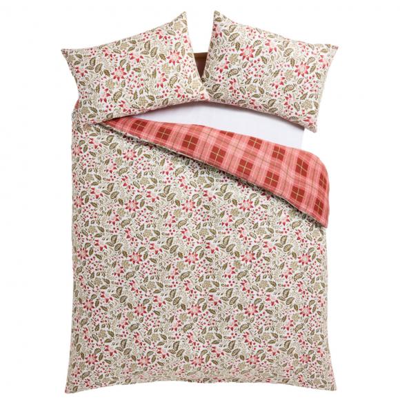 Laura Ashley Astley Floral Christmas Duvet Cover Set