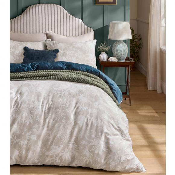 Laura Ashley Attleton Duvet Cover Set Heritage Blue