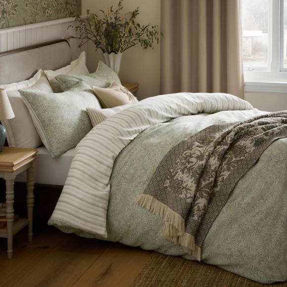 Laura Ashley Elmdon Duvet Cover Set Sage