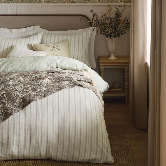 Laura Ashley Elmdon Duvet Cover Set Sage