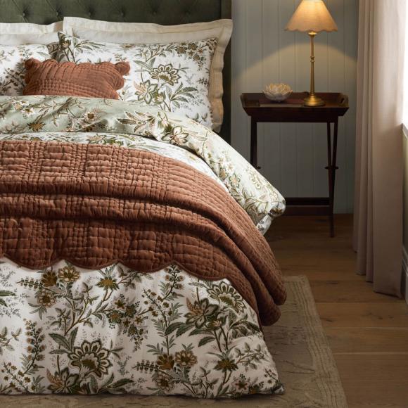 Laura Ashley Marlbrook Duvet Cover Set Sage