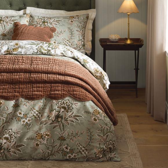 Laura Ashley Marlbrook Duvet Cover Set Sage