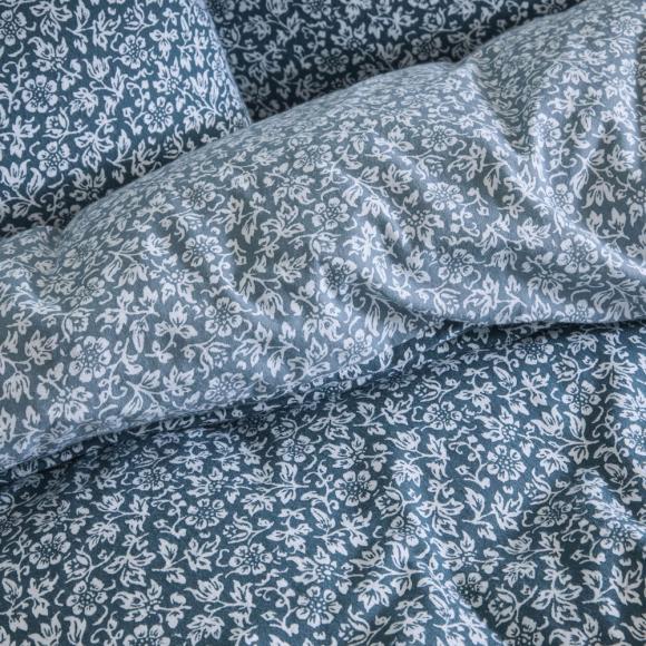 Laura Ashley Sweet Alyssum Duvet Cover Set Denim Blue