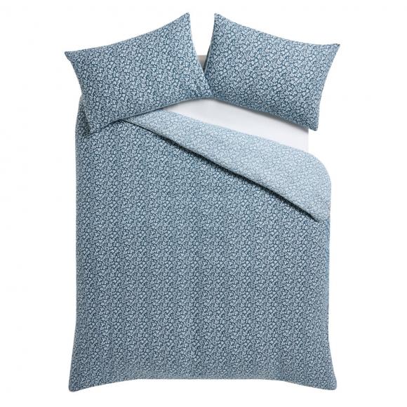 Laura Ashley Sweet Alyssum Duvet Cover Set Denim Blue