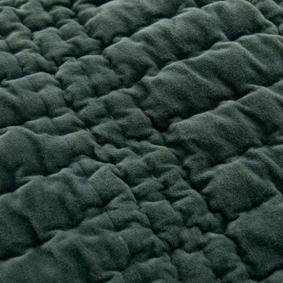 Laura Ashley Brady Scalloped Bedspread Pine Green