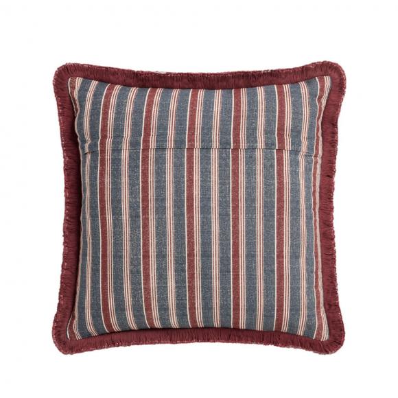 Laura Ashley Elmdon Cushion Dark Crimson