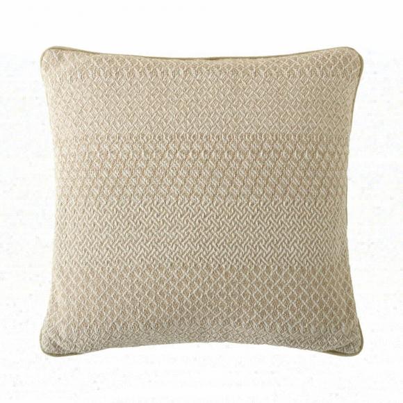 Laura Ashley Kempley Woven Cushion Natural