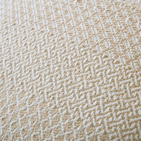 Laura Ashley Kempley Woven Cushion Natural