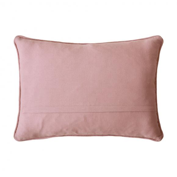 Laura Ashley Pussy Willow Embroidered Cushion Old Rose