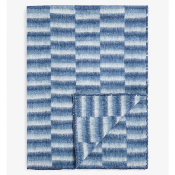Laura Ashley Lawton Throw Dark Seaspray Blue