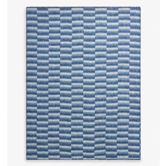 Laura Ashley Lawton Throw Dark Seaspray Blue