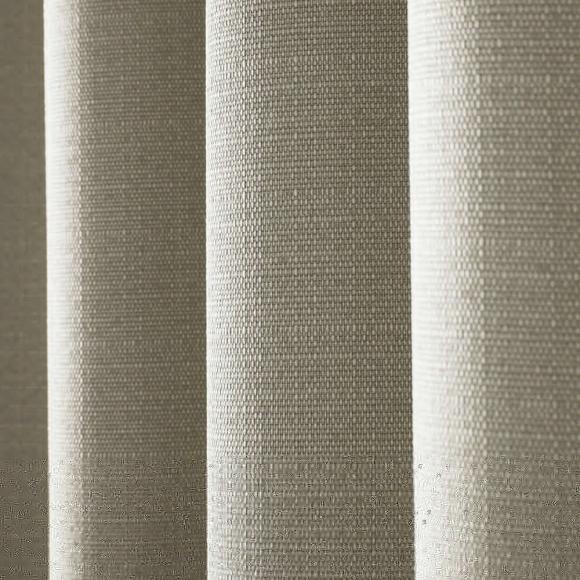 Laura Ashley Stephanie Linen Natural Eyelet Curtains