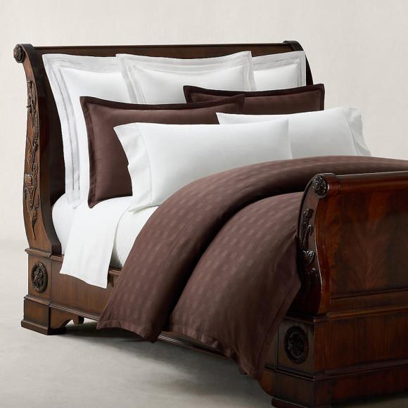 Ralph Lauren Home Hartleigh Chocolate Flat Sheet