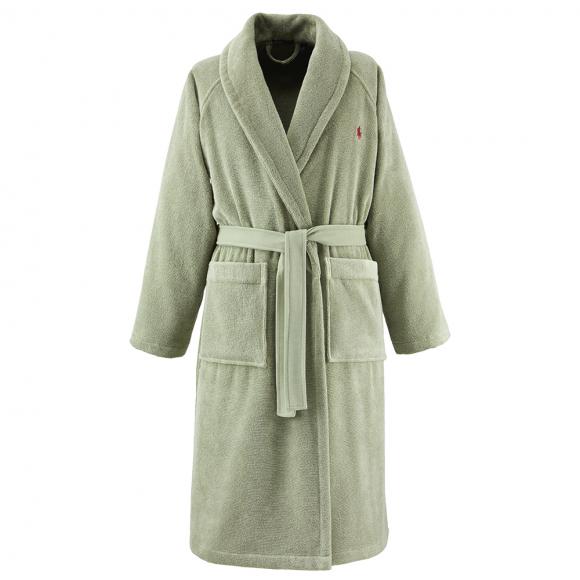 Ralph Lauren Home Polo Player II Shawl Robe Sage