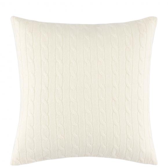 Ralph Lauren Home RL Cable Cashmere Cushion Cover Cream