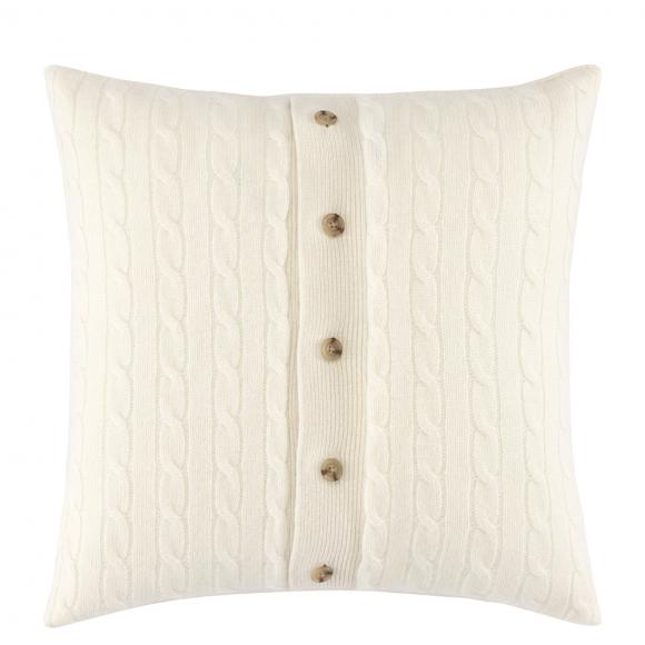 Ralph Lauren Home RL Cable Cashmere Cushion Cover Cream