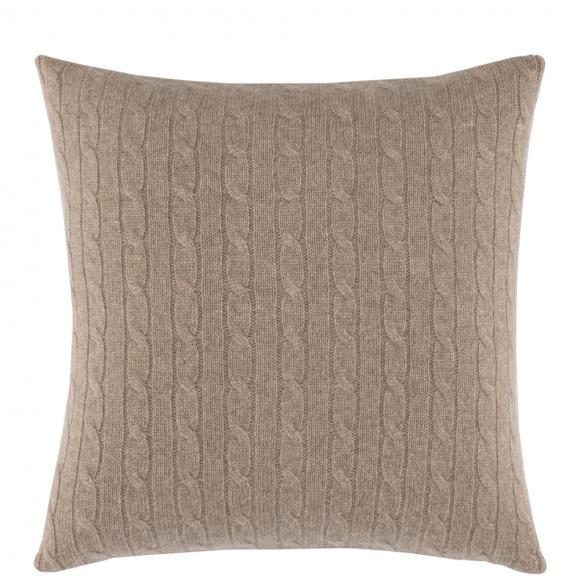Ralph Lauren Home RL Cable Cashmere Cushion Cover Natural