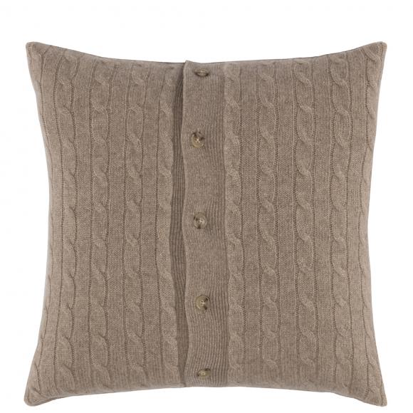 Ralph Lauren Home RL Cable Cashmere Cushion Cover Natural