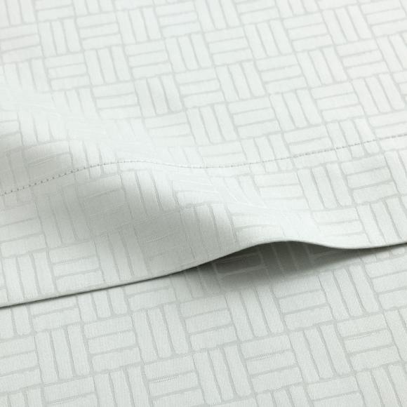 Boss Home Lattice Ice Blue Flat Sheet