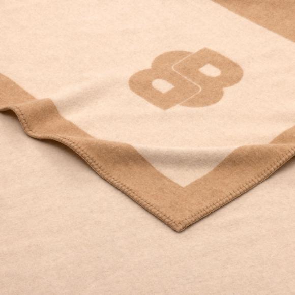 Boss Home Signature Throw Beige