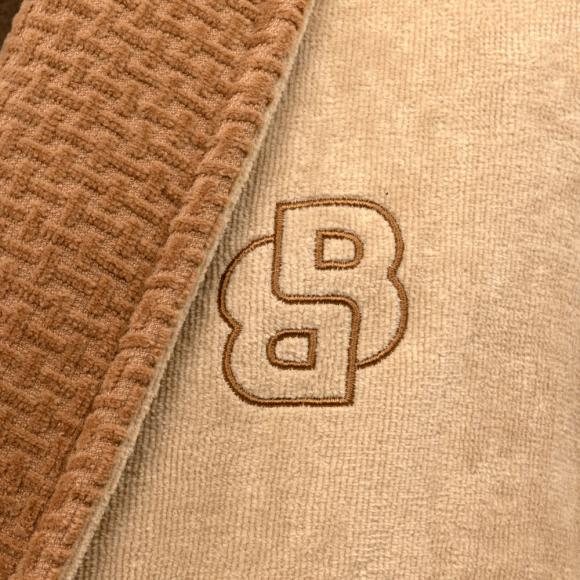 Boss Home Boss Double B Robe Beige