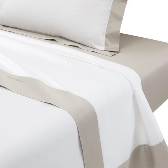 Ralph Lauren Home Langdon Stone Flat Sheet