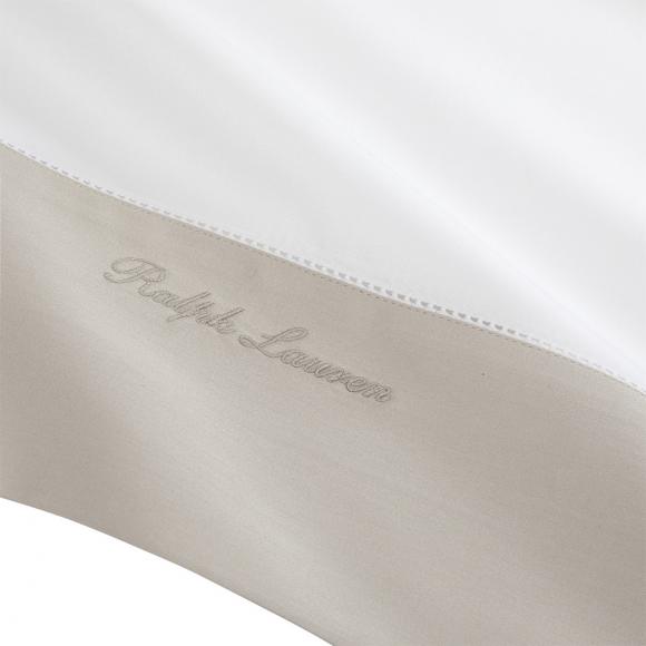 Ralph Lauren Home Langdon Stone Flat Sheet
