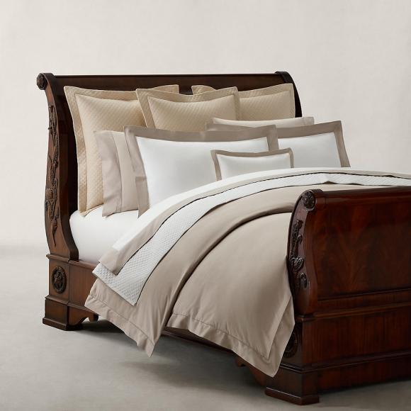 Ralph Lauren Home Langdon Stone Flat Sheet