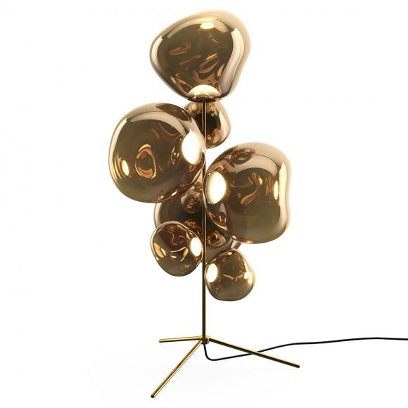Tom Dixon Melt LED Floor Chandelier Bronze