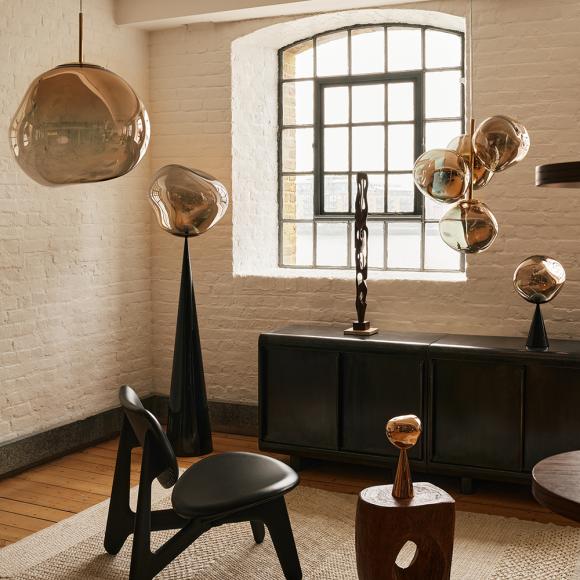 Tom Dixon Melt Cone Fat LED Floor Light Bronze