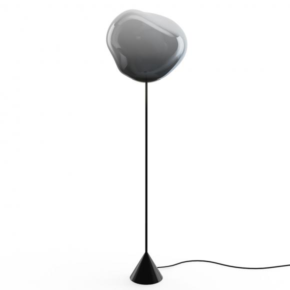 Tom Dixon Melt LED Slim Cone Floor Light Nickel