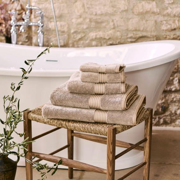 Christy Supreme Supima Cotton Towel Stone