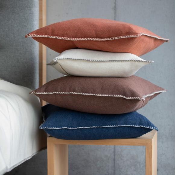 David Fussenegger Sylt Cotton Cushion Cover Plain