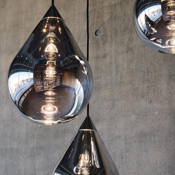 Tom Dixon Flare LED Bead Pendant Silver