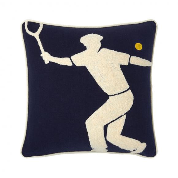 Lacoste L Player Cushion Cover Marine