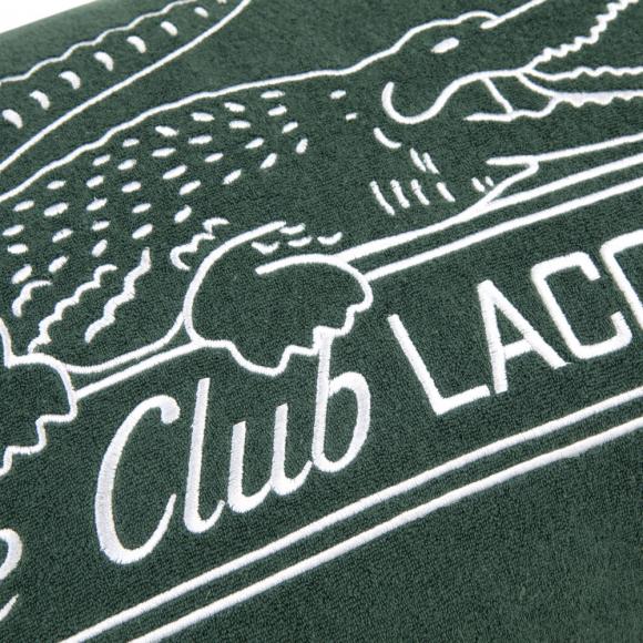 Lacoste L Le Club Cushion Cover Vert