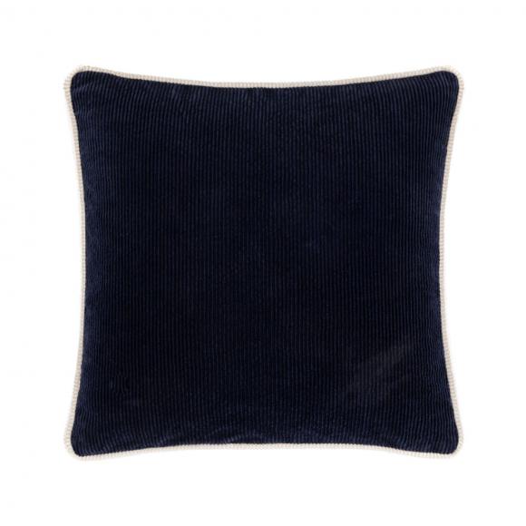 Lacoste L Velvet Cushion Cover Marine