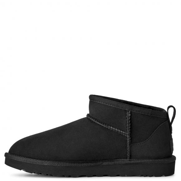 UGG Classic Ultra Mini Nubuck Boot Black