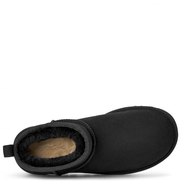UGG Classic Ultra Mini Nubuck Boot Black