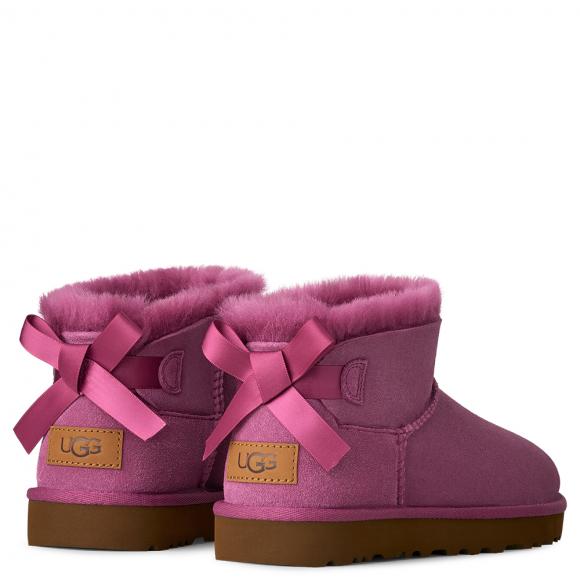 UGG Ultra Mini Bailey Bow Dark Winterberry
