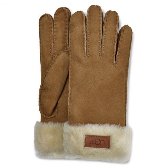 UGG W Turn Cuff Glove Chestnut