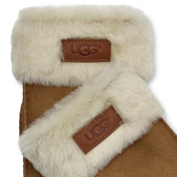 UGG W Turn Cuff Glove Chestnut