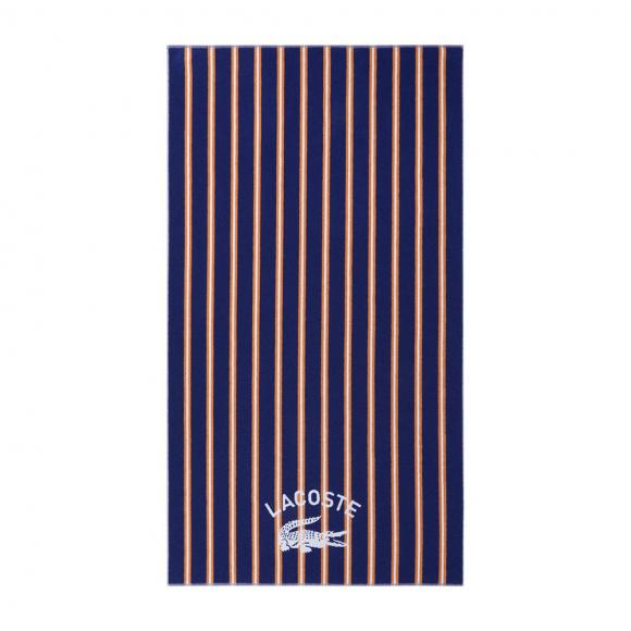 Lacoste L Sunstripe Beach Towel Saphir