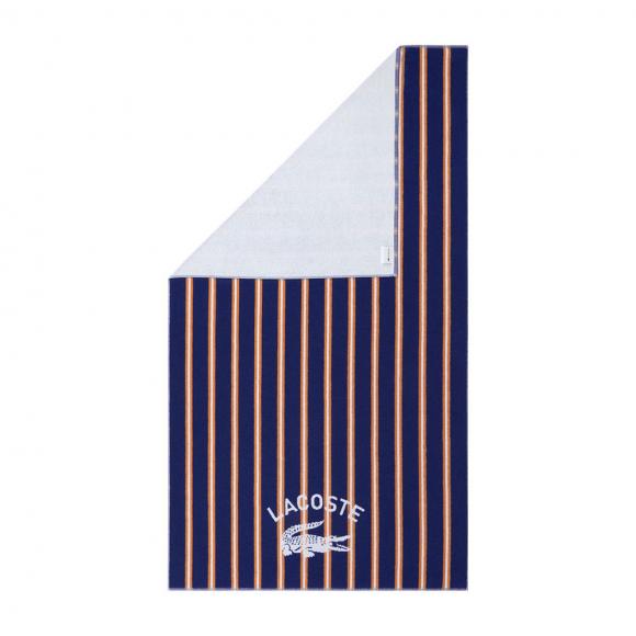 Lacoste L Sunstripe Beach Towel Saphir