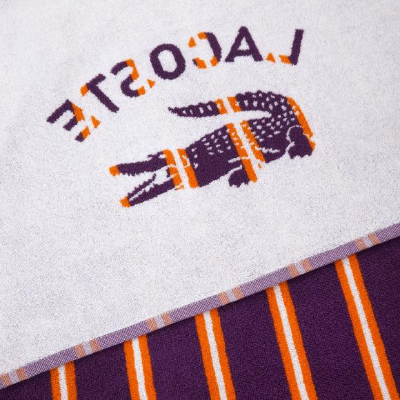 Lacoste L Sunstripe Beach Towel Cosaque