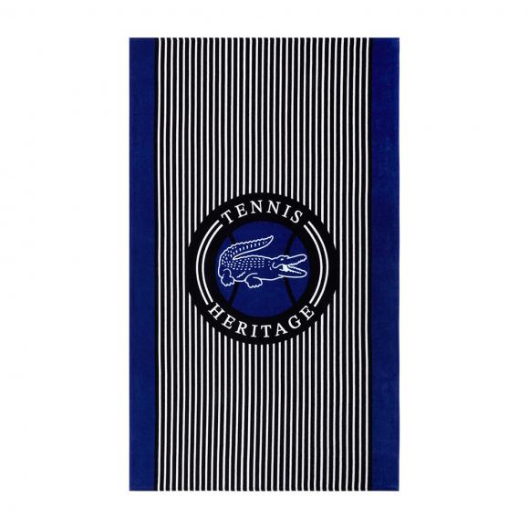 Lacoste L Ace Beach Towel Bleu