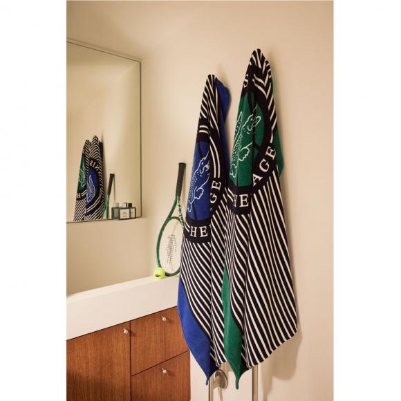 Lacoste L Ace Beach Towel Bleu