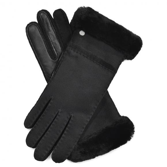 UGG W Sheepskin Seamed Glove Black