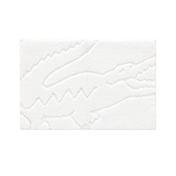 Lacoste L Heritage Bath Mat White