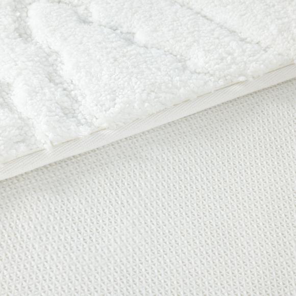 Lacoste L Heritage Bath Mat White
